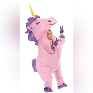 Unicorn inflatable costume